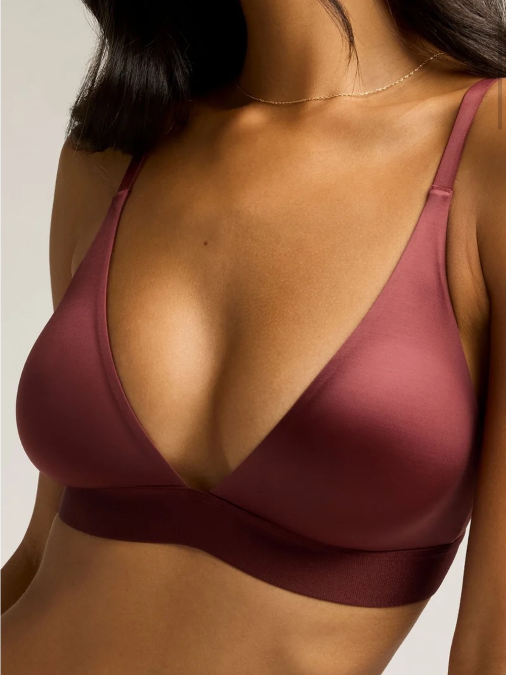 NEGATIVE Glace Triangle Bra NWT